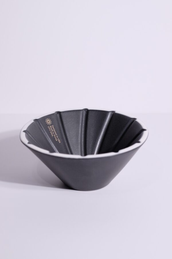 UFO Ceramic Dripper Midnight Black